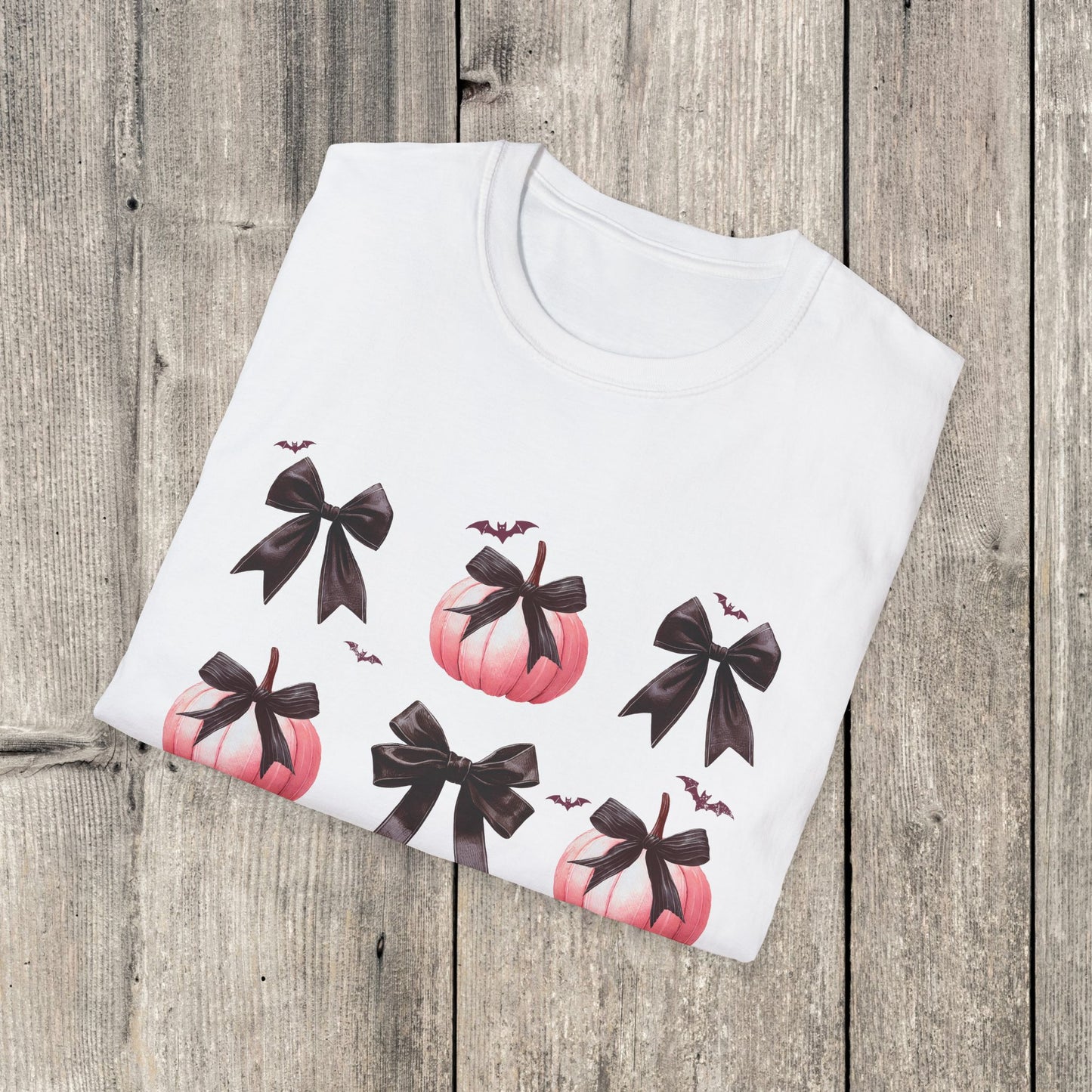 Fall Pumpkin Bow T-Shirt