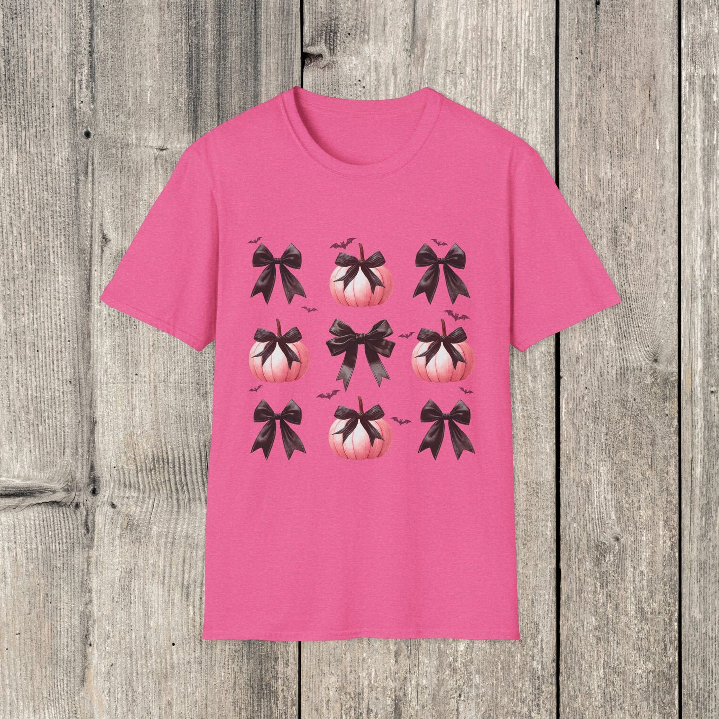 Fall Pumpkin Bow T-Shirt