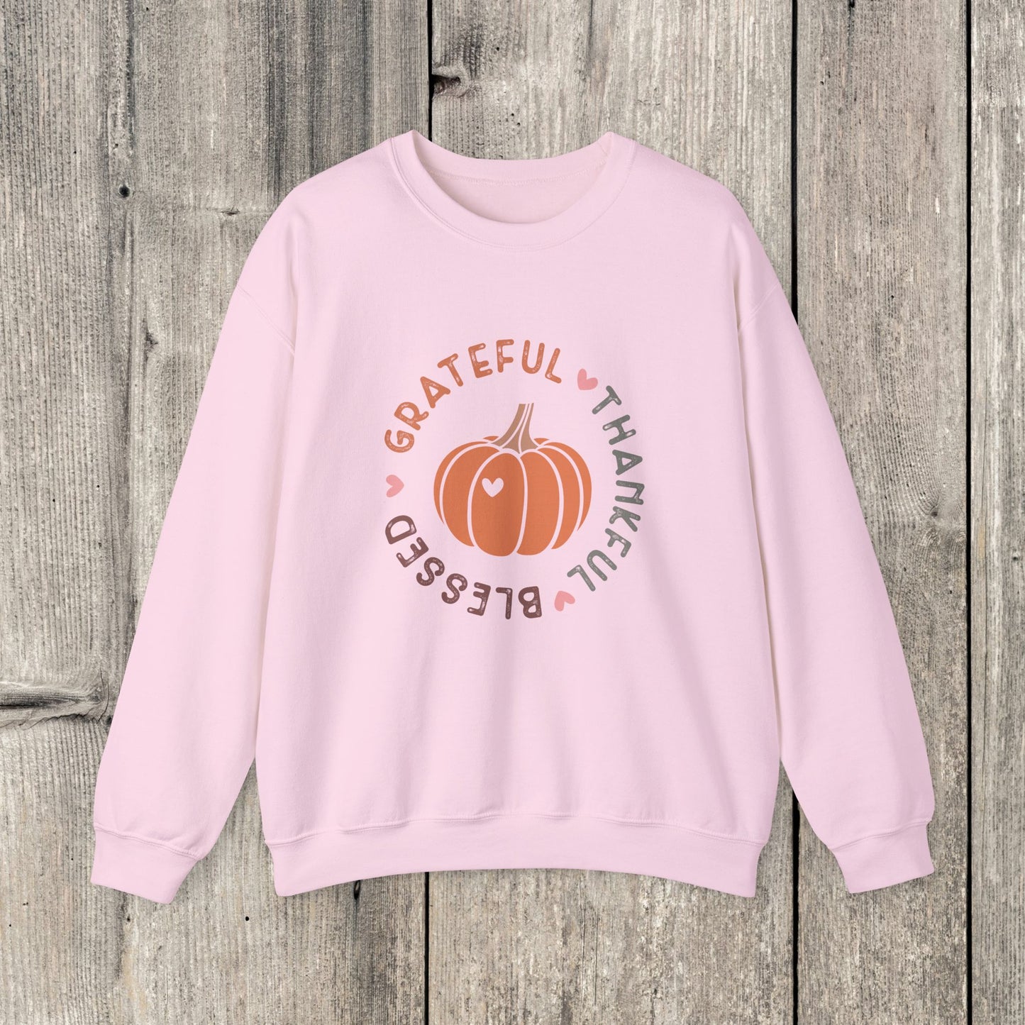 Grateful Thankful Blessed Sweatshirt