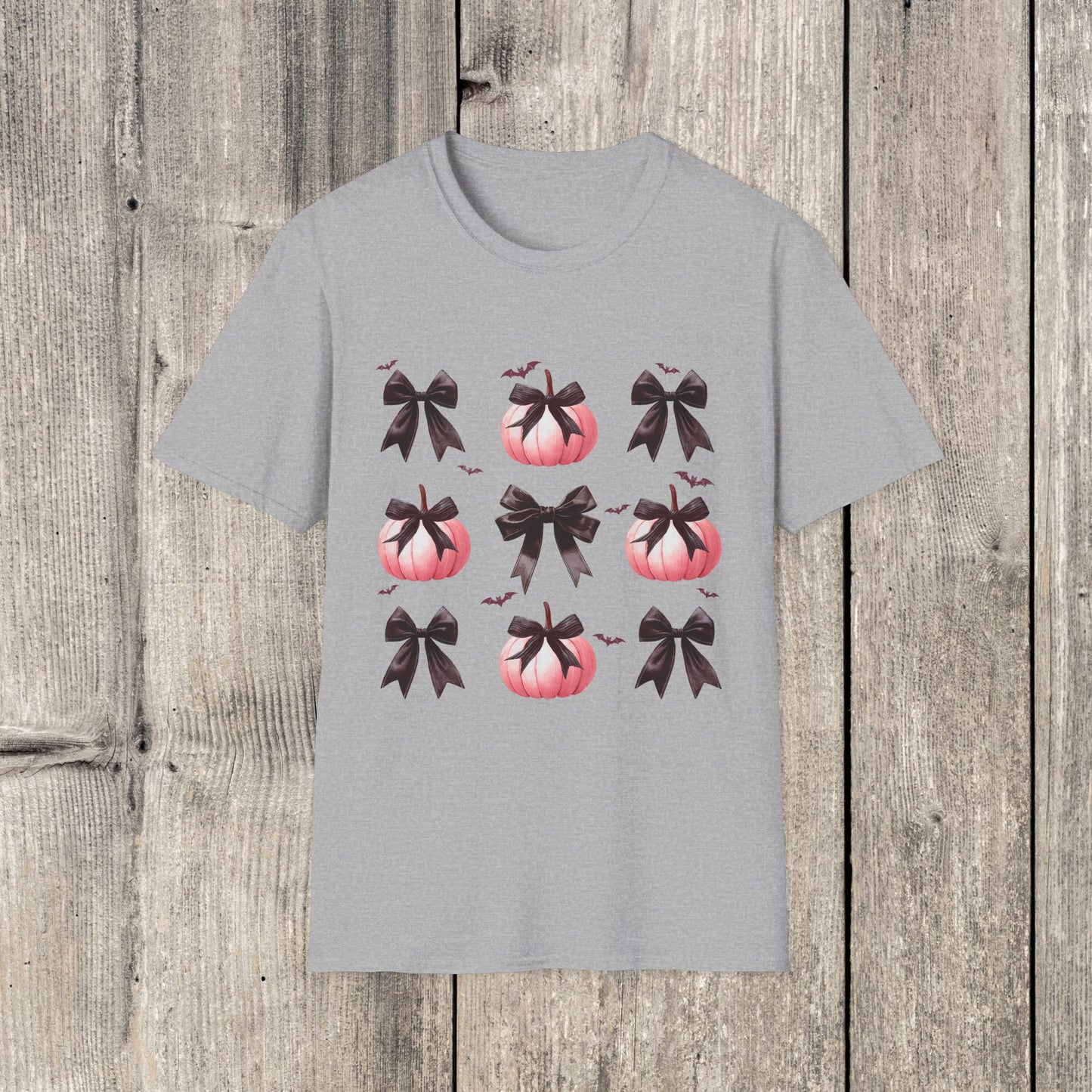Fall Pumpkin Bow T-Shirt