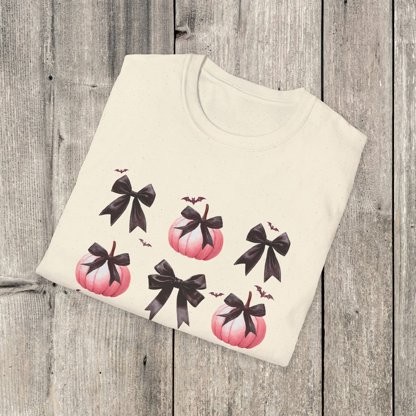 Fall Pumpkin Bow T-Shirt