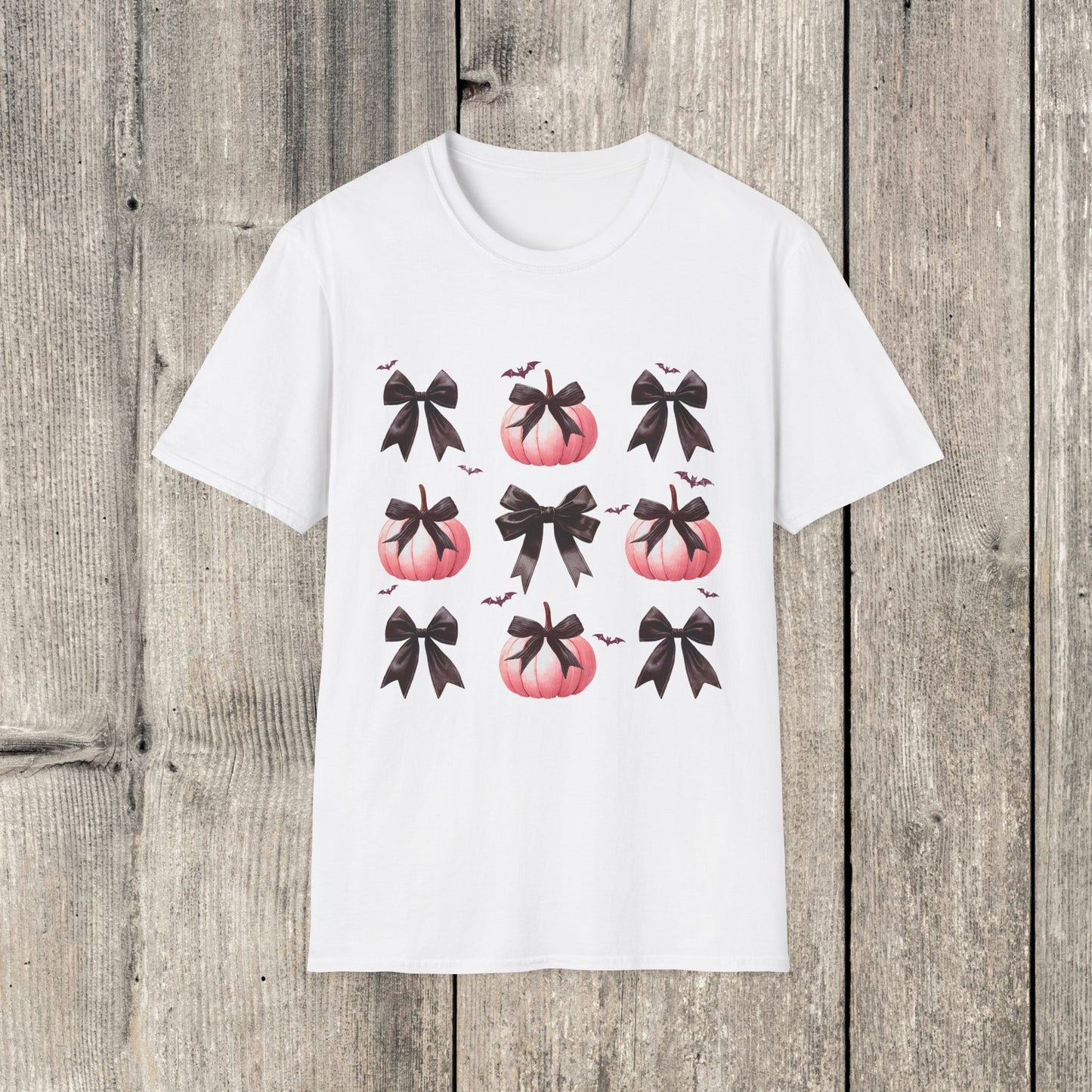 Fall Pumpkin Bow T-Shirt