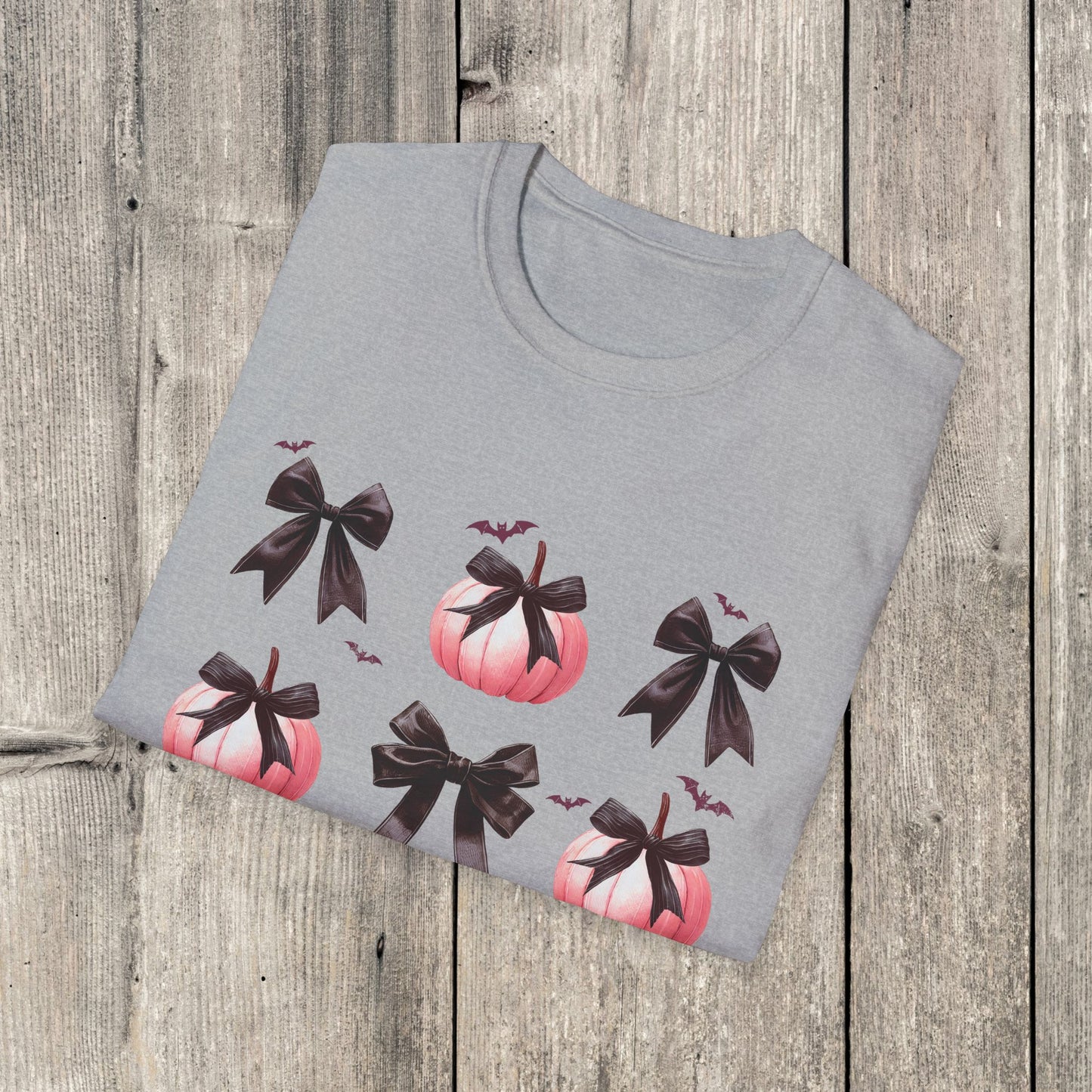 Fall Pumpkin Bow T-Shirt