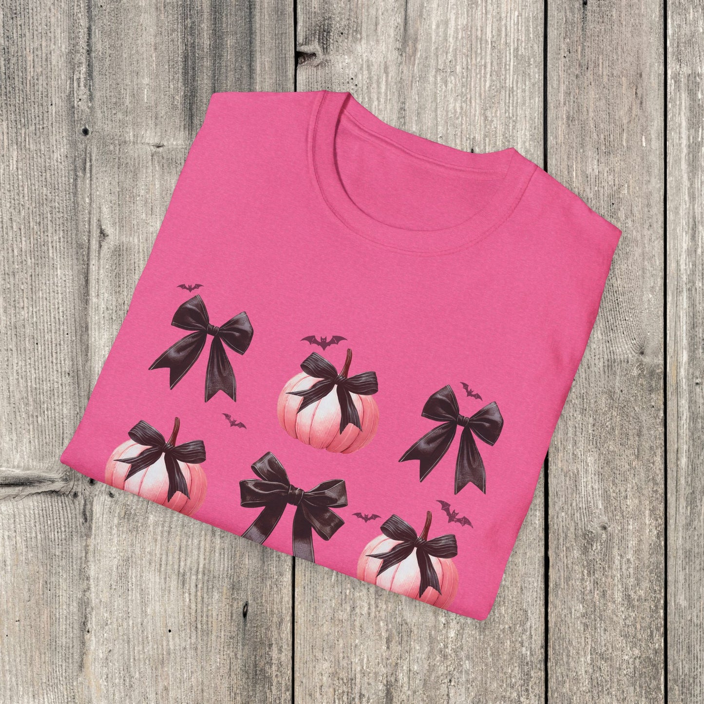 Fall Pumpkin Bow T-Shirt