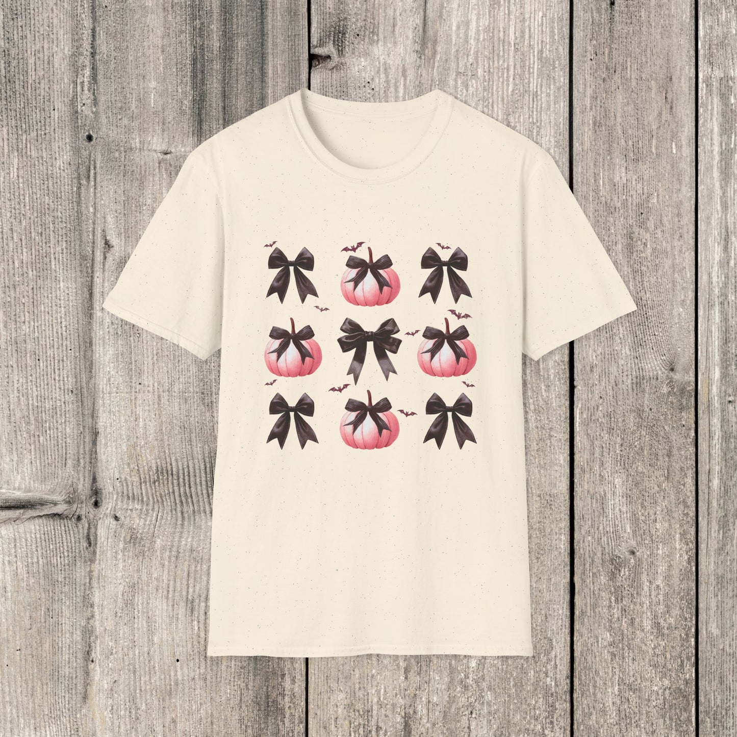 Fall Pumpkin Bow T-Shirt