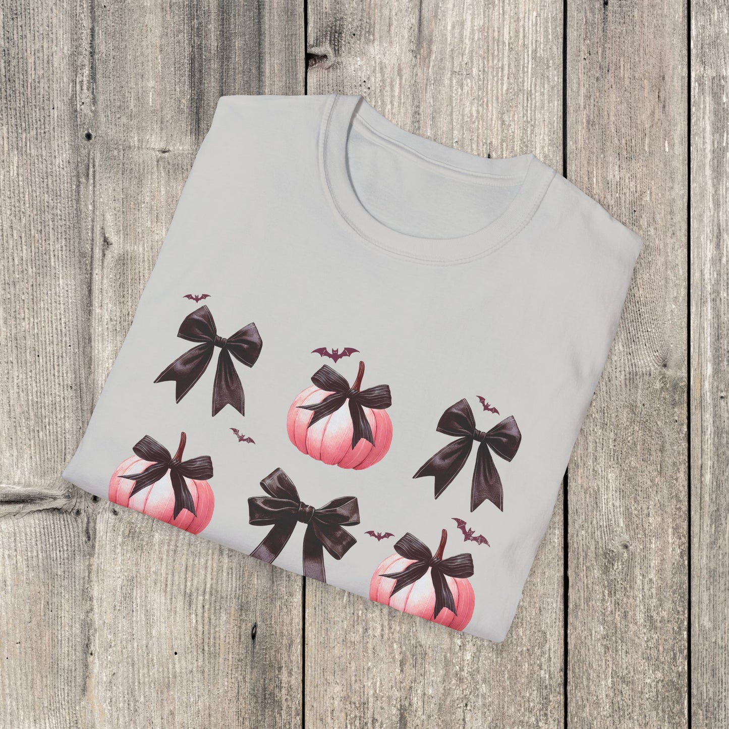 Fall Pumpkin Bow T-Shirt