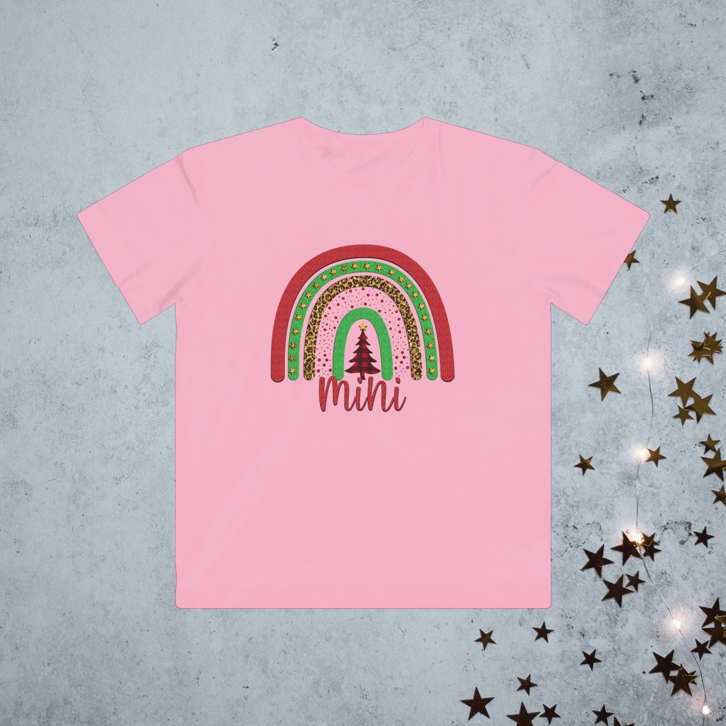 Kids Rainbown Christmas T-shirt
