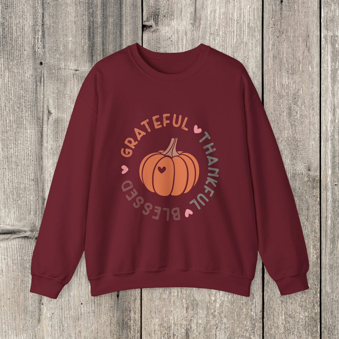 Grateful Thankful Blessed Sweatshirt