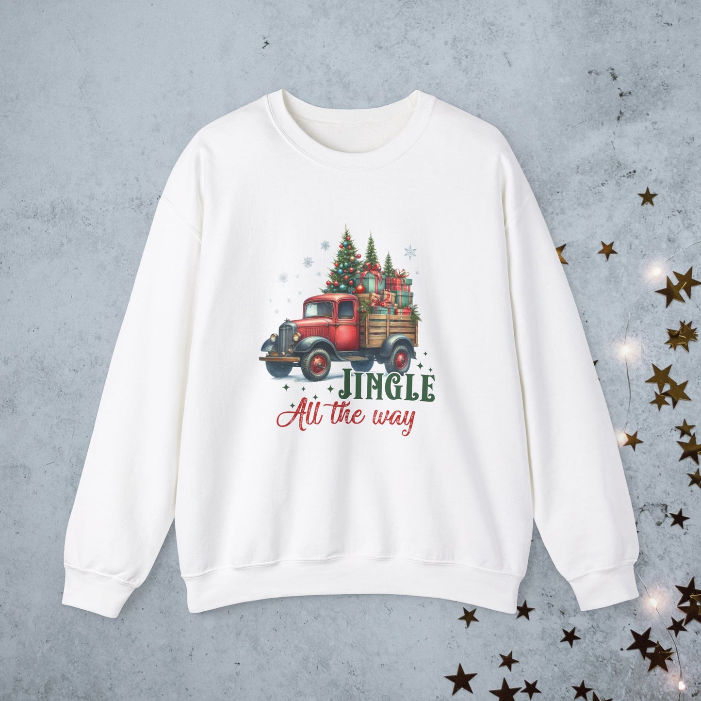 Jingle All the Way Christmas Sweatshirt