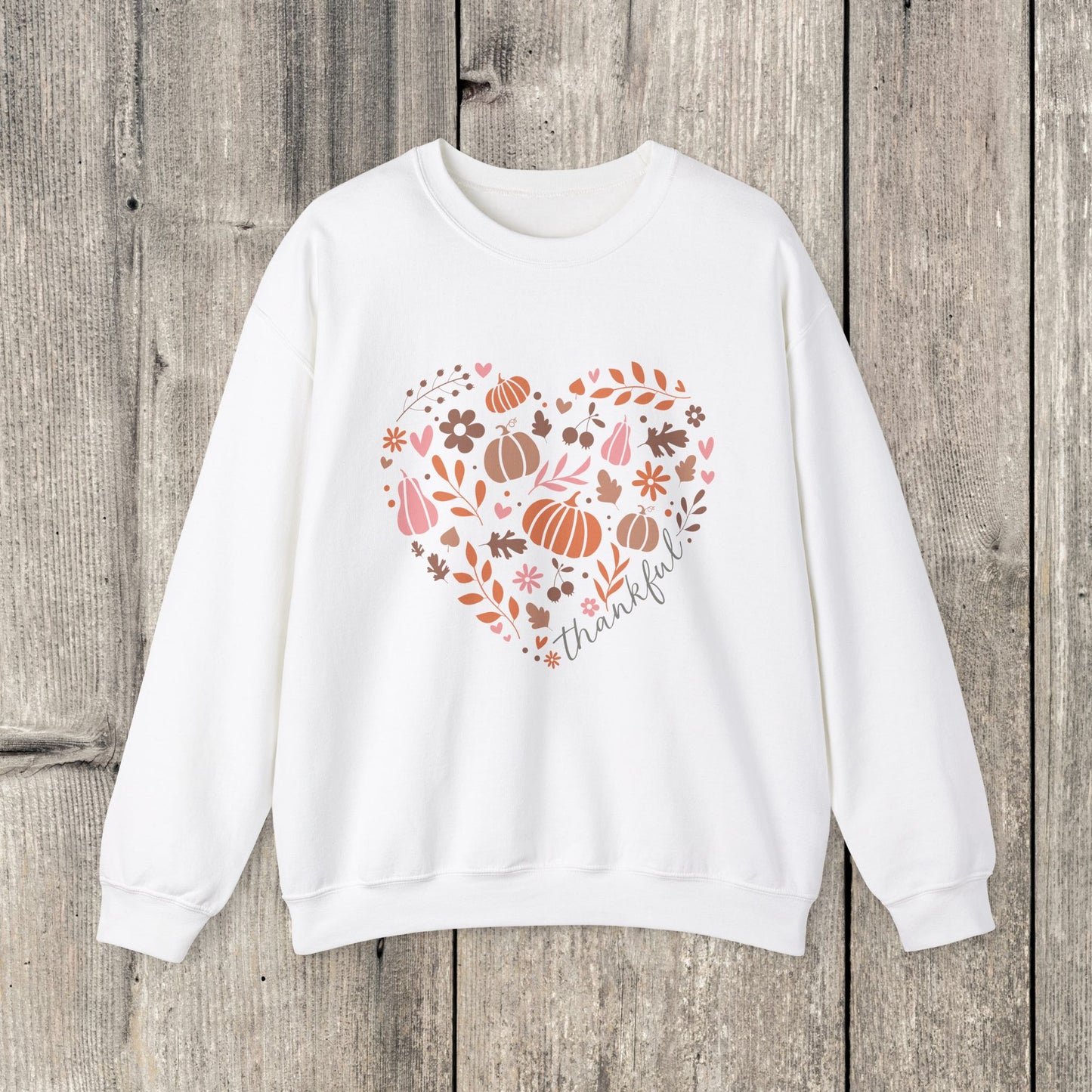 Thanksgiving Heart Sweatshirt