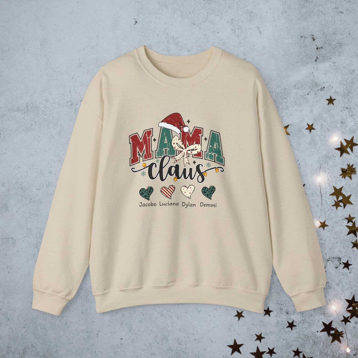 Custom Mama Claus Sweatshirt