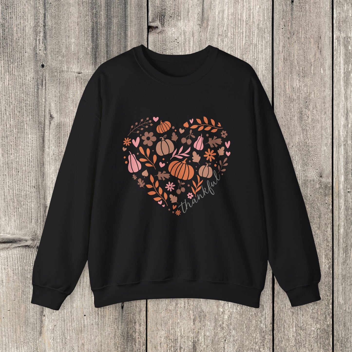 Thanksgiving Heart Sweatshirt