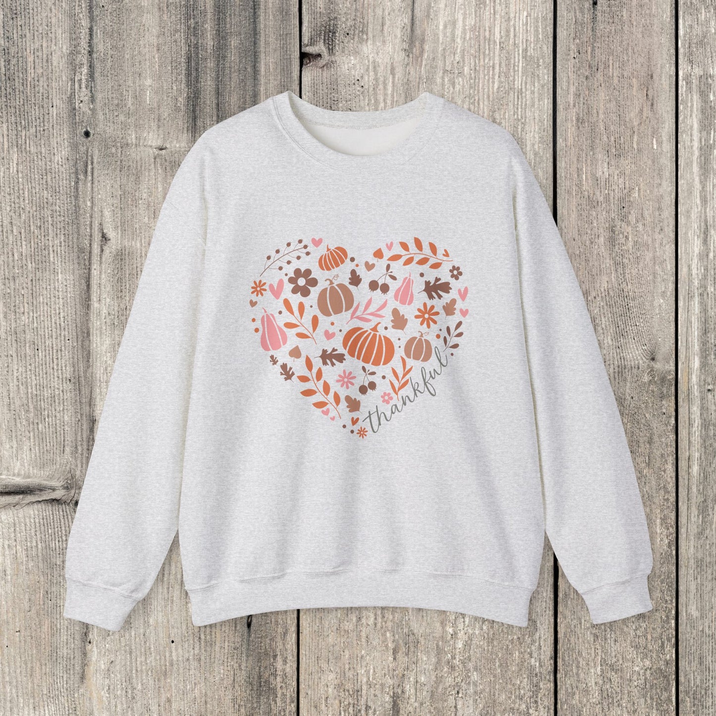 Thanksgiving Heart Sweatshirt