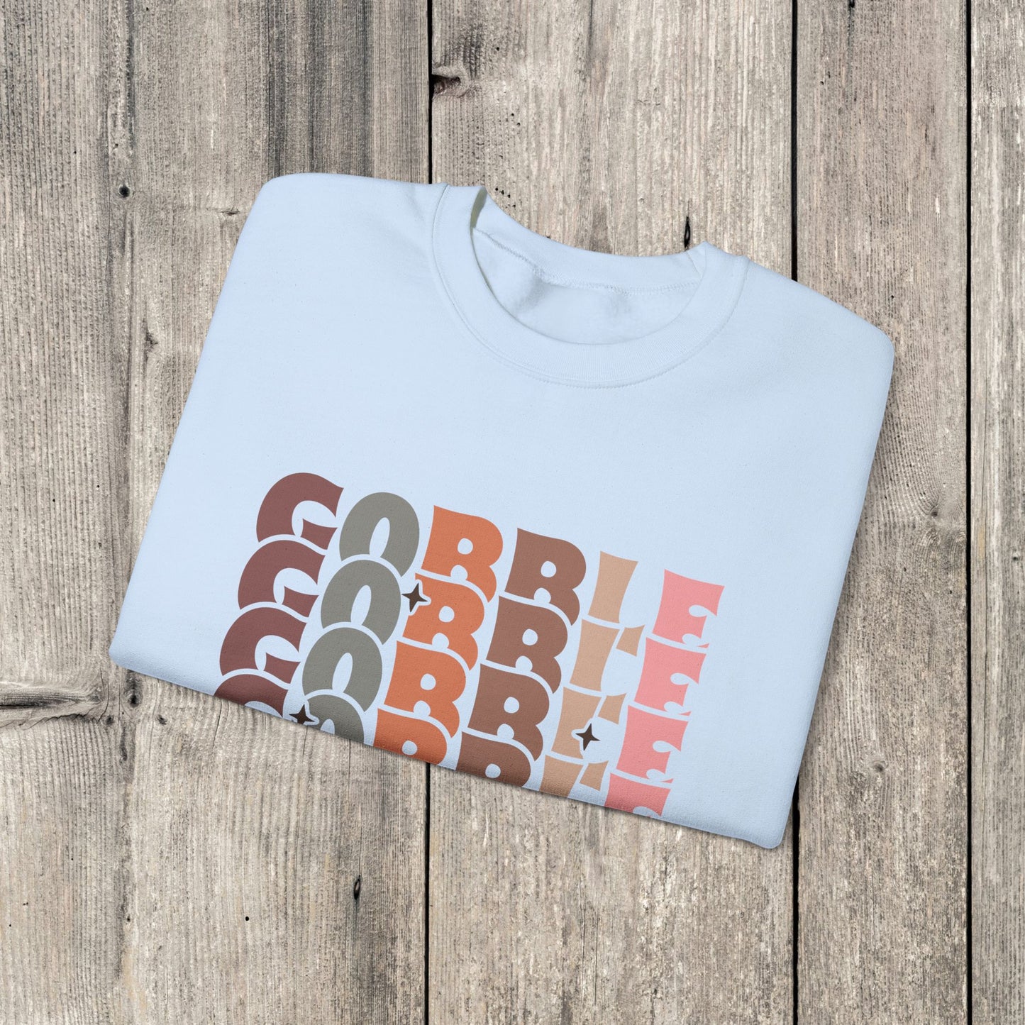 "Gobble til You Wobble" Thanksgiving Sweatshirt