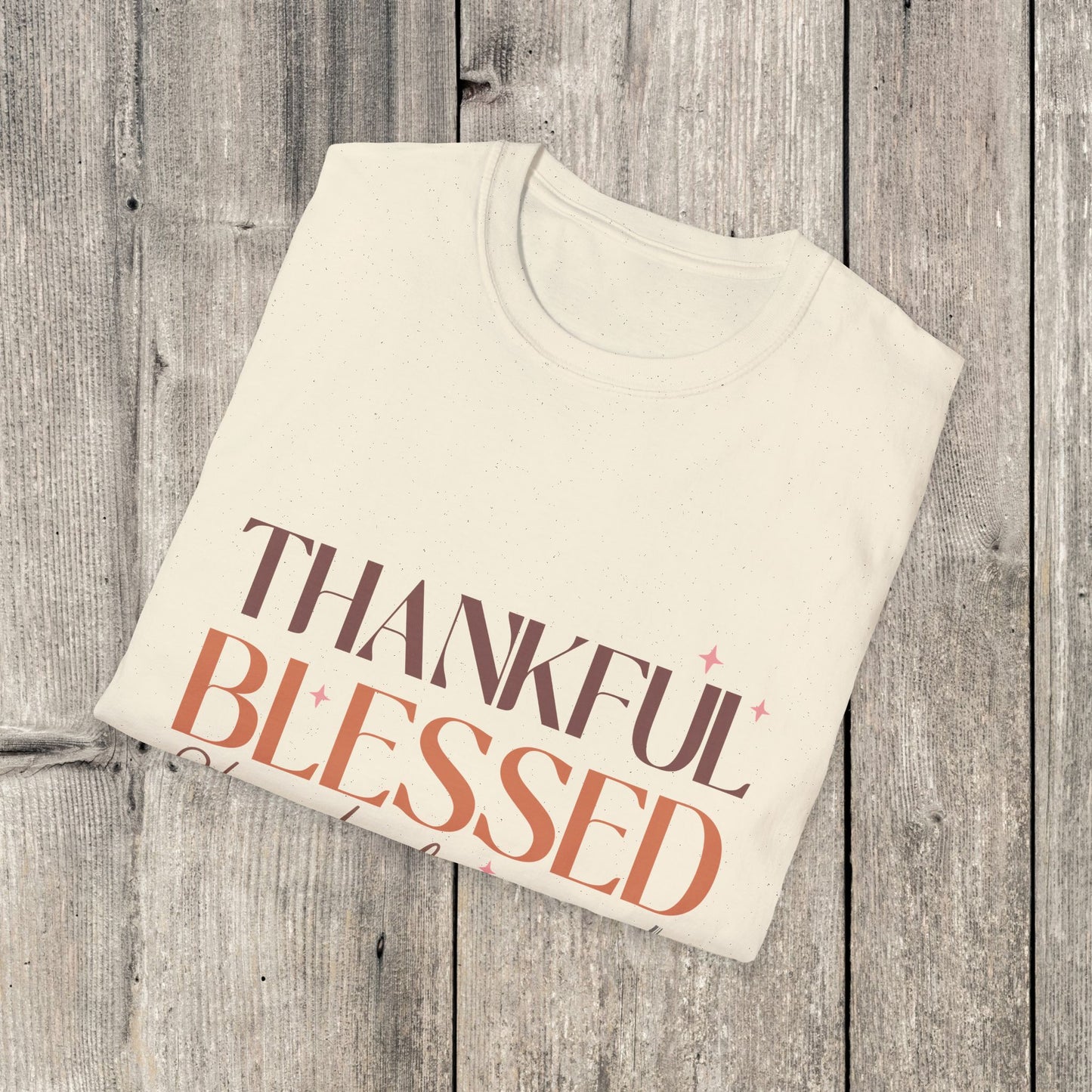 Thanksgiving T-Shirt "Thankful Blessed"