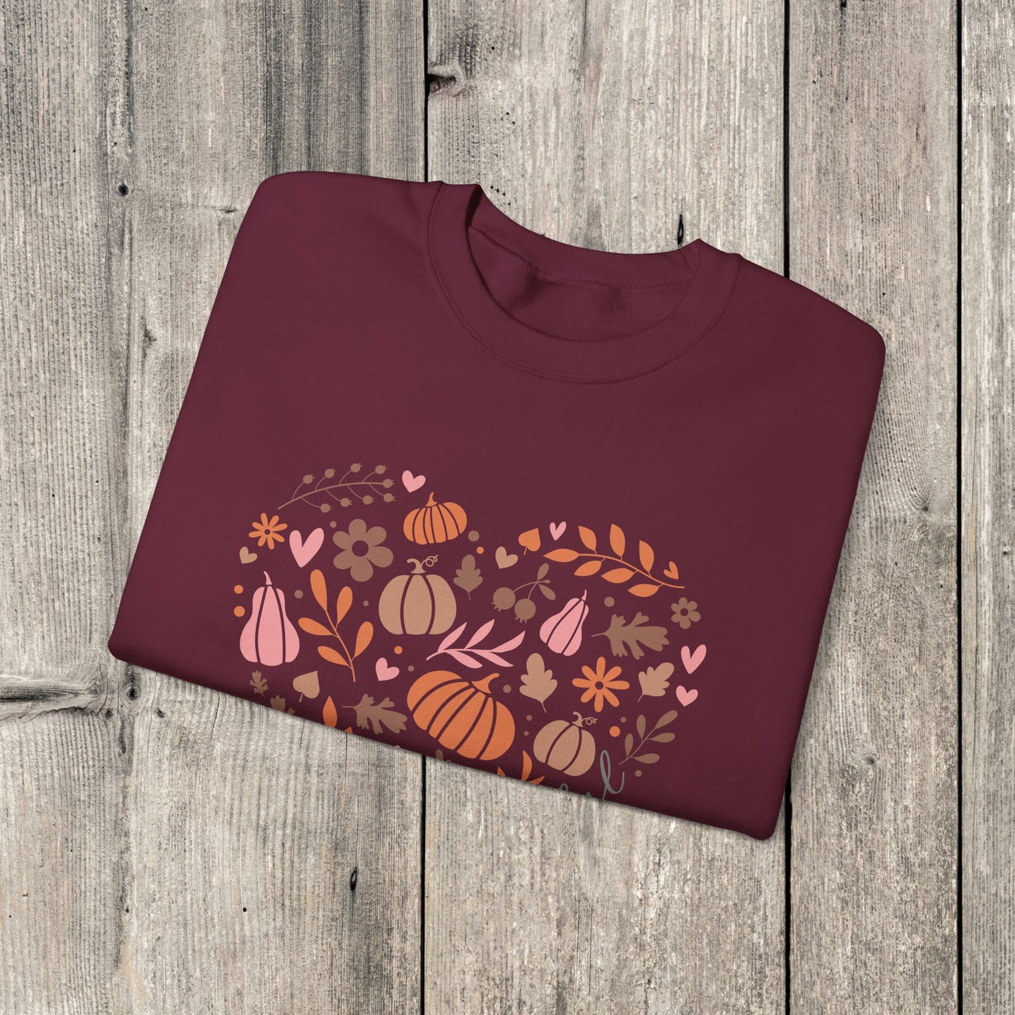 Thanksgiving Heart Sweatshirt