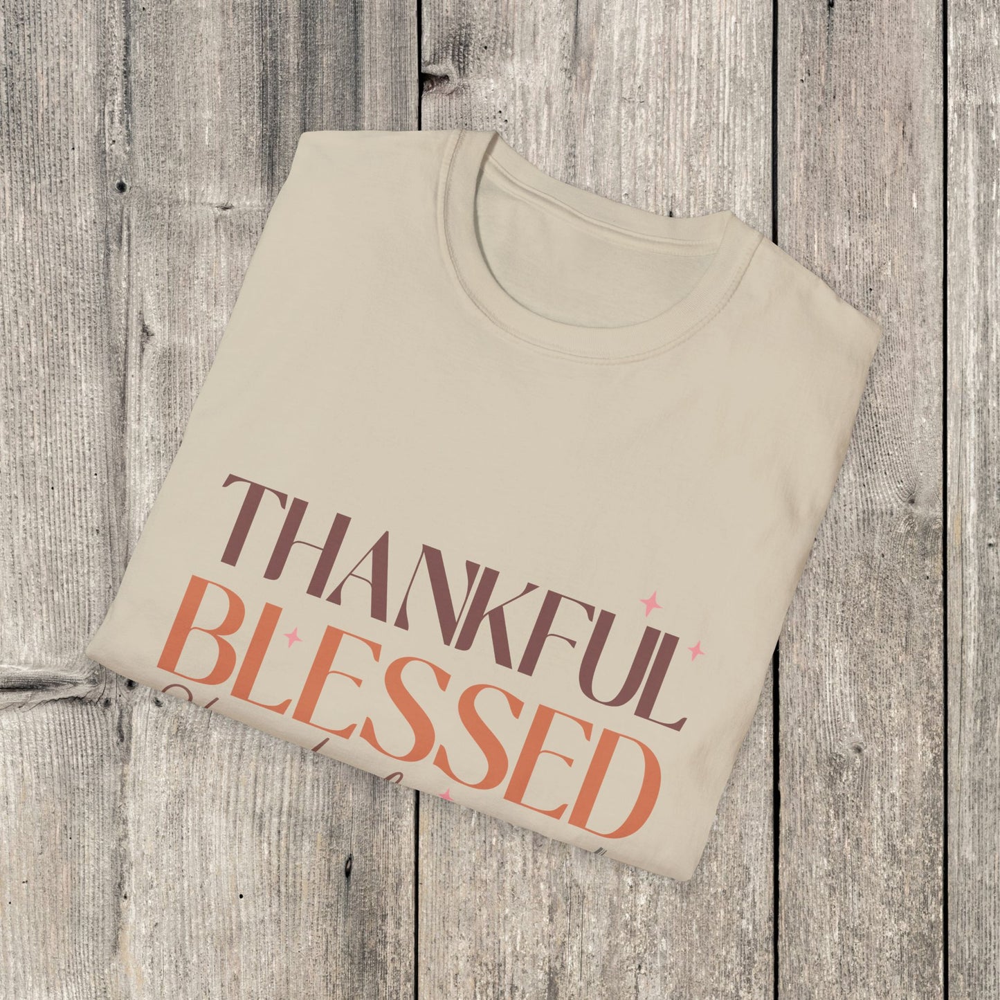 Thanksgiving T-Shirt "Thankful Blessed"