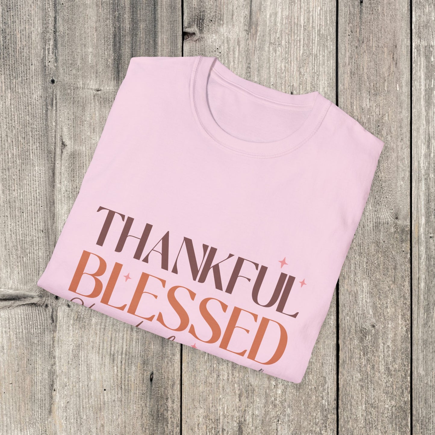 Thanksgiving T-Shirt "Thankful Blessed"