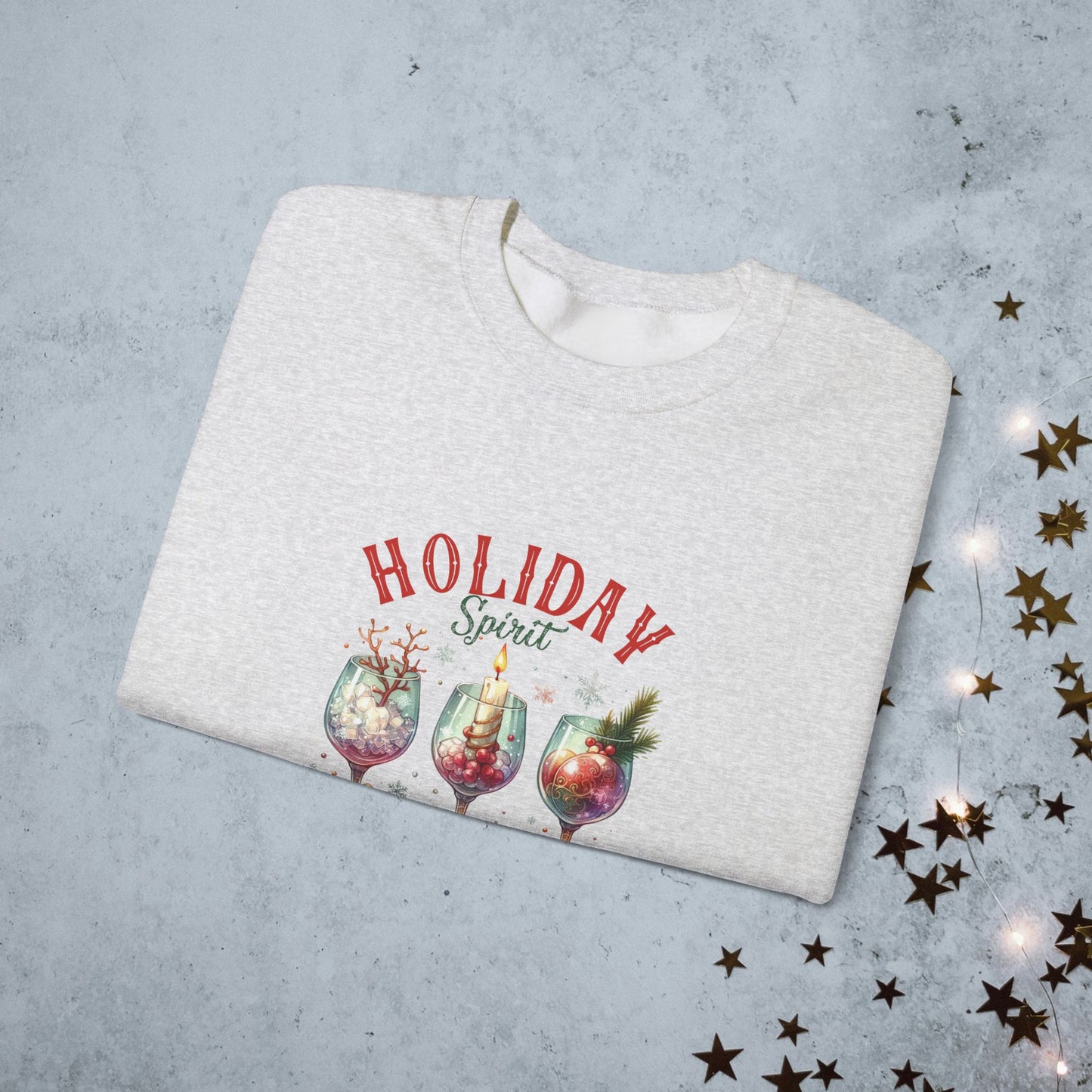 Wine Lover Club Christmas Sweatshirt