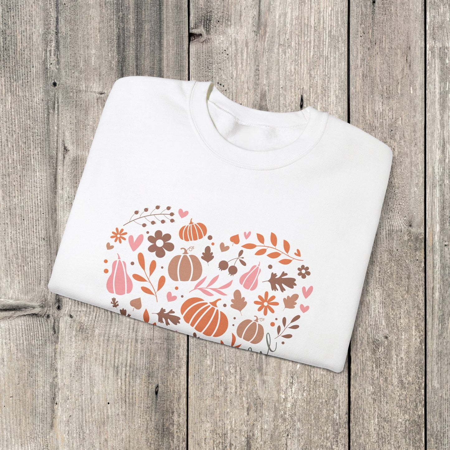 Thanksgiving Heart Sweatshirt