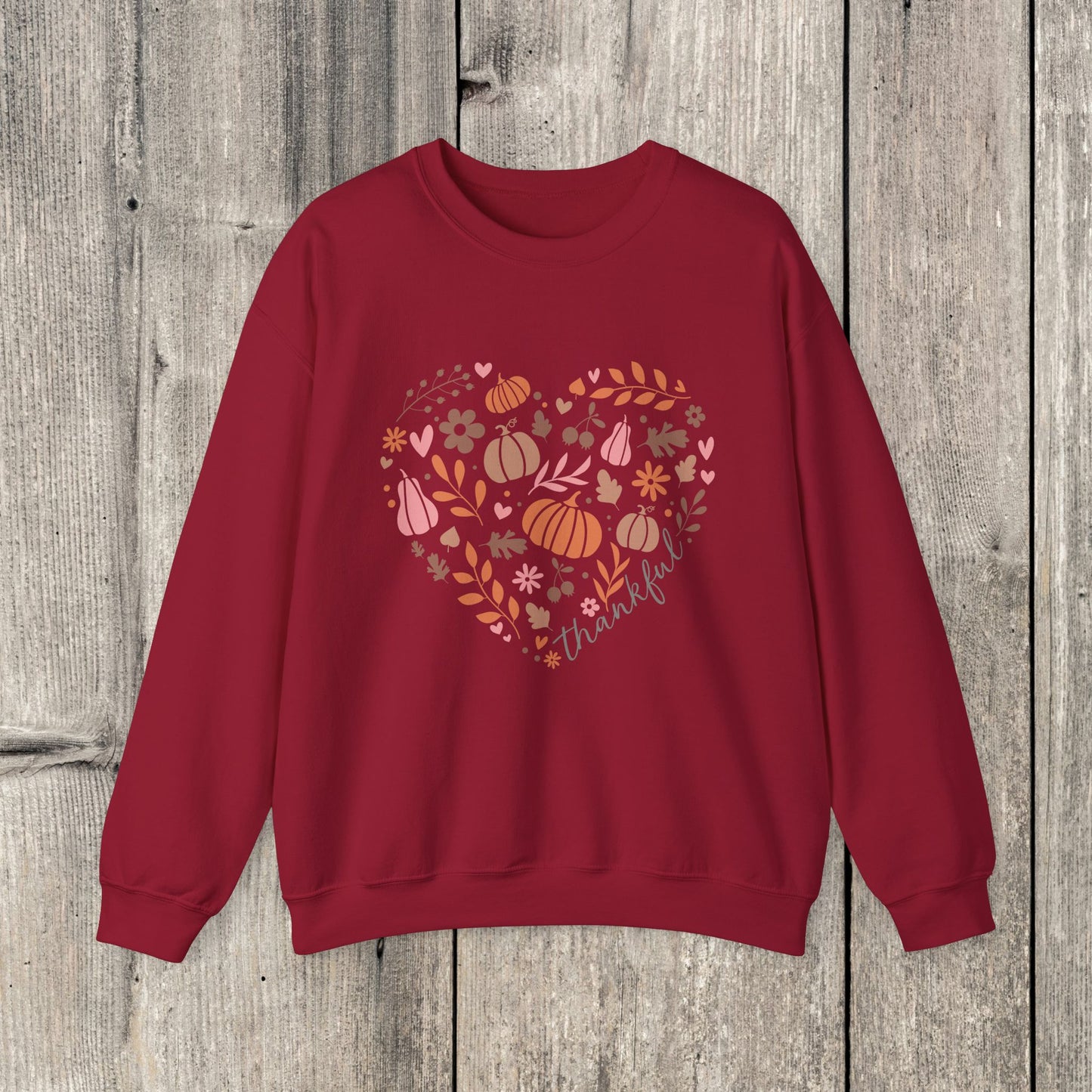 Thanksgiving Heart Sweatshirt