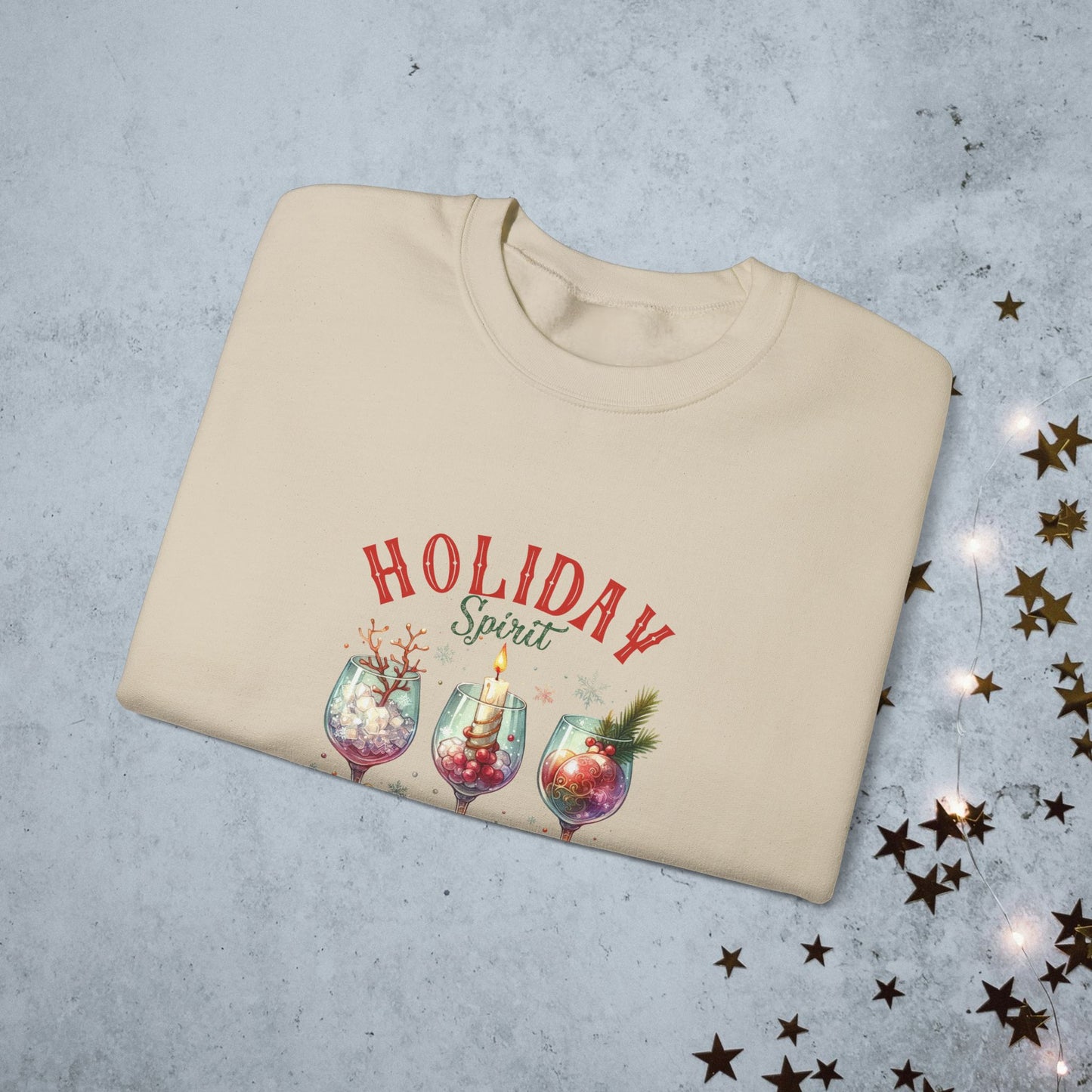 Wine Lover Club Christmas Sweatshirt