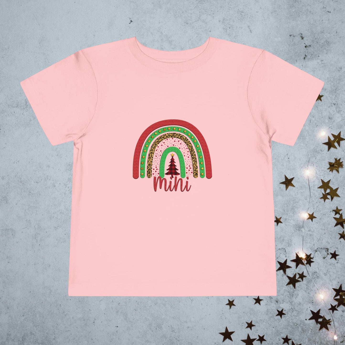 Toddler Rainbow Christmas T-shirt