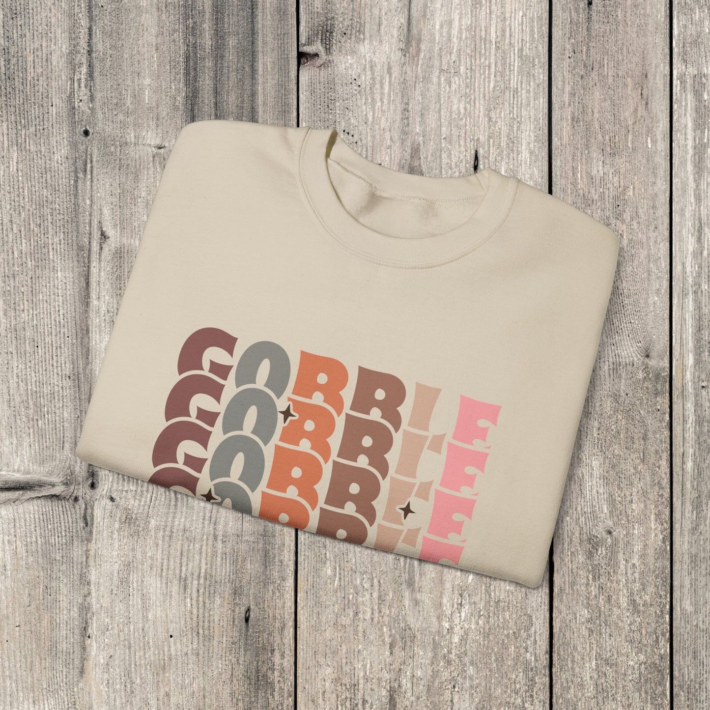 "Gobble til You Wobble" Thanksgiving Sweatshirt