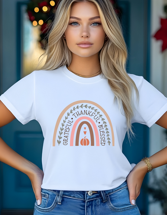 Thanksgiving Rainbow T-Shirt